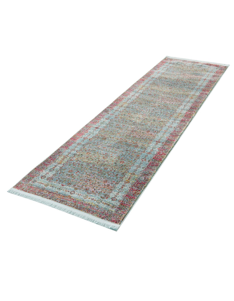 Caribbean Breeze Collection Area Rug -  Juniper Runner Blue  lifestyle 21