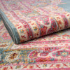 Caribbean Breeze Collection Area Rug -  Windward Rectangle Turquoise  lifestyle 17