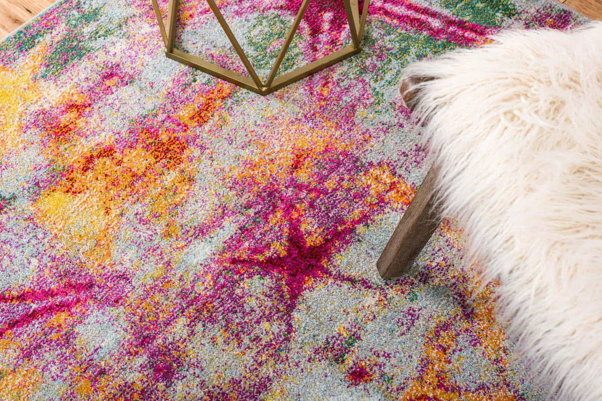 Sorrento Shores Collection Area Rug - Positano Rectangle Multi  lifestyle 10