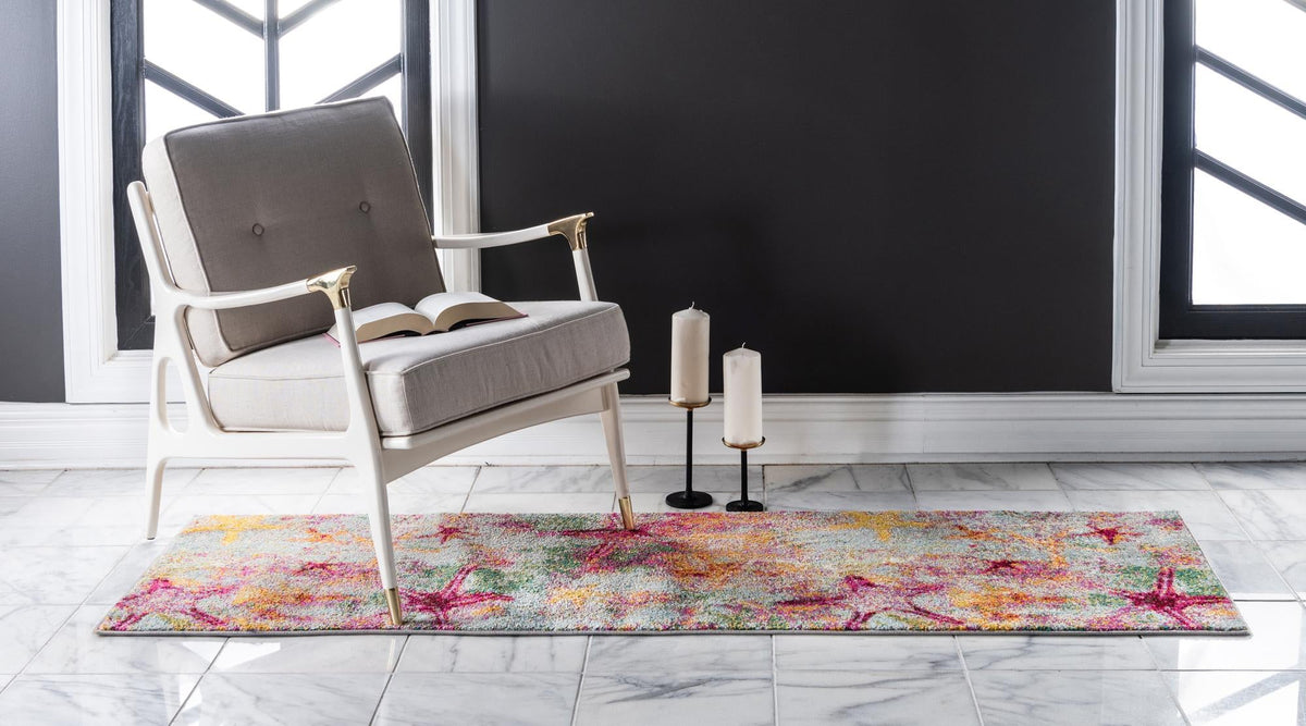 Sorrento Shores Collection Area Rug - Positano Runner Multi  lifestyle 44
