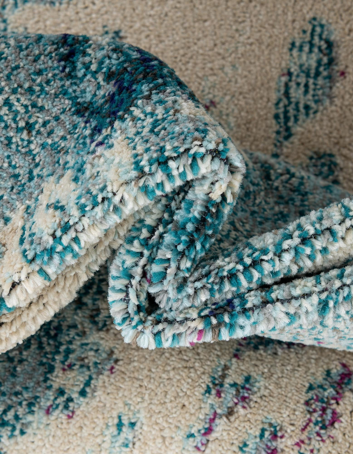 Sorrento Shores Collection Area Rug -  Vico Rectangle Light Blue  lifestyle 16