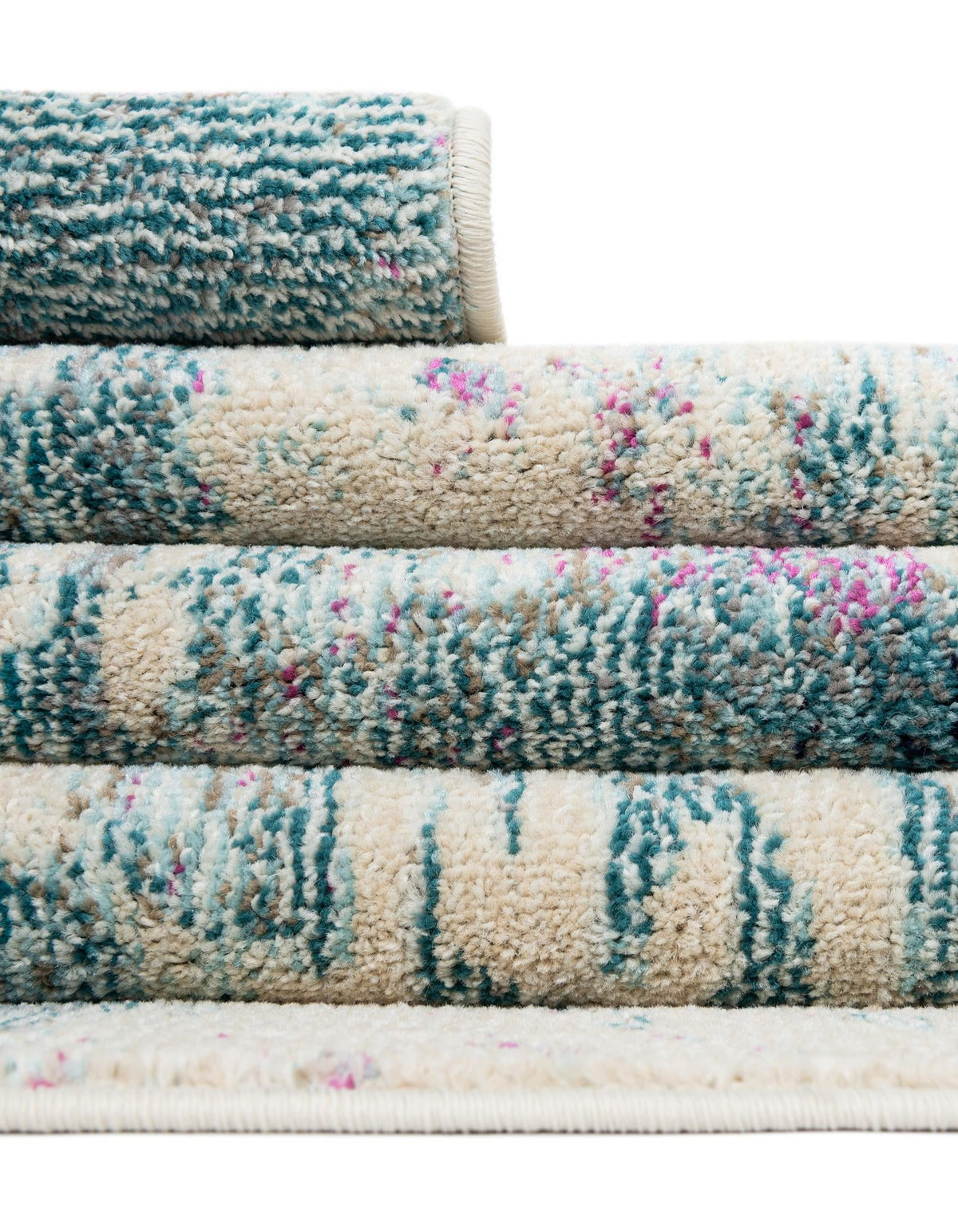 Sorrento Shores Collection Area Rug -  Vico Rectangle Light Blue  lifestyle 24