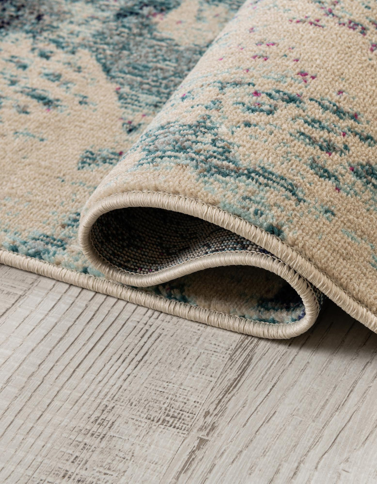 Sorrento Shores Collection Area Rug -  Vico Runner Light Blue  lifestyle 37