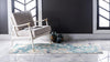 Sorrento Shores Collection Area Rug -  Vico Runner Light Blue  lifestyle 38