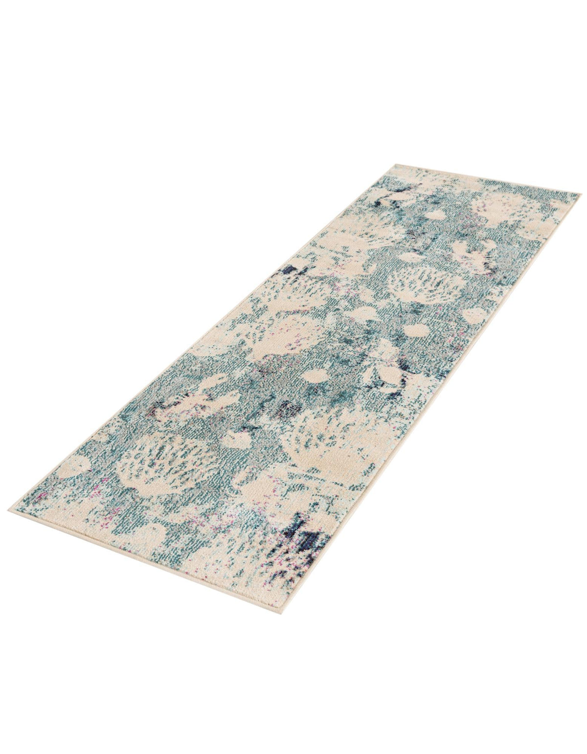 Sorrento Shores Collection Area Rug -  Vico Runner Light Blue  lifestyle 35