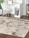 Sorrento Shores Collection Area Rug -  Vico Rectangle Light Gray  lifestyle 5
