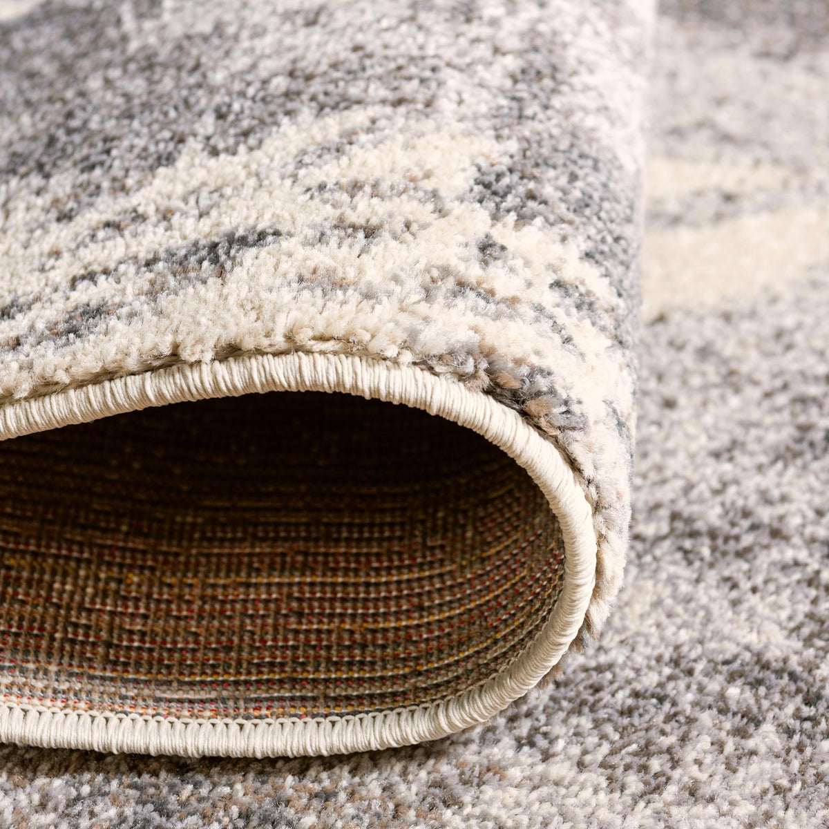 Sorrento Shores Collection Area Rug -  Vico Rectangle Light Gray  lifestyle 13