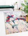 Sorrento Shores Collection Area Rug -  Marina Rectangle Beige  lifestyle 2