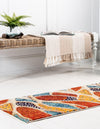 Sorrento Shores Collection Area Rug -  Atrani Runner Rust Red  lifestyle 18