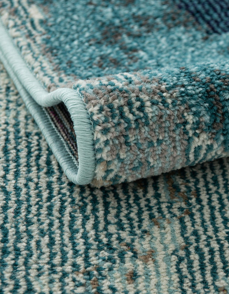 Sorrento Shores Collection Area Rug -  Praiano Rectangle Light Blue  lifestyle 6
