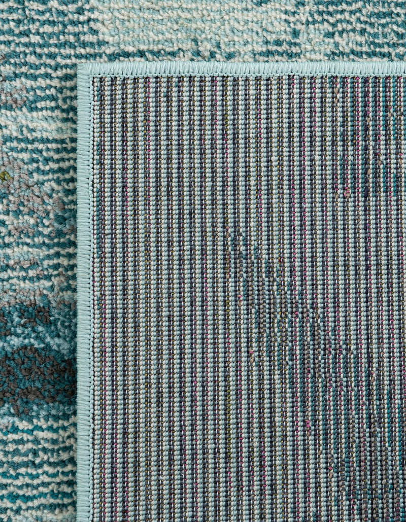Sorrento Shores Collection Area Rug -  Praiano Rectangle Light Blue  lifestyle 9