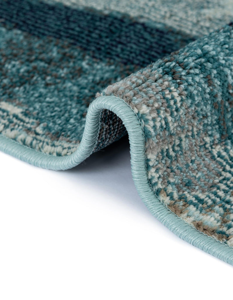 Sorrento Shores Collection Area Rug -  Praiano Rectangle Light Blue  lifestyle 10
