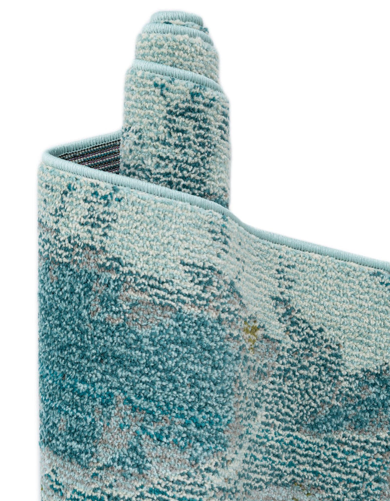 Sorrento Shores Collection Area Rug -  Praiano Rectangle Light Blue  lifestyle 11