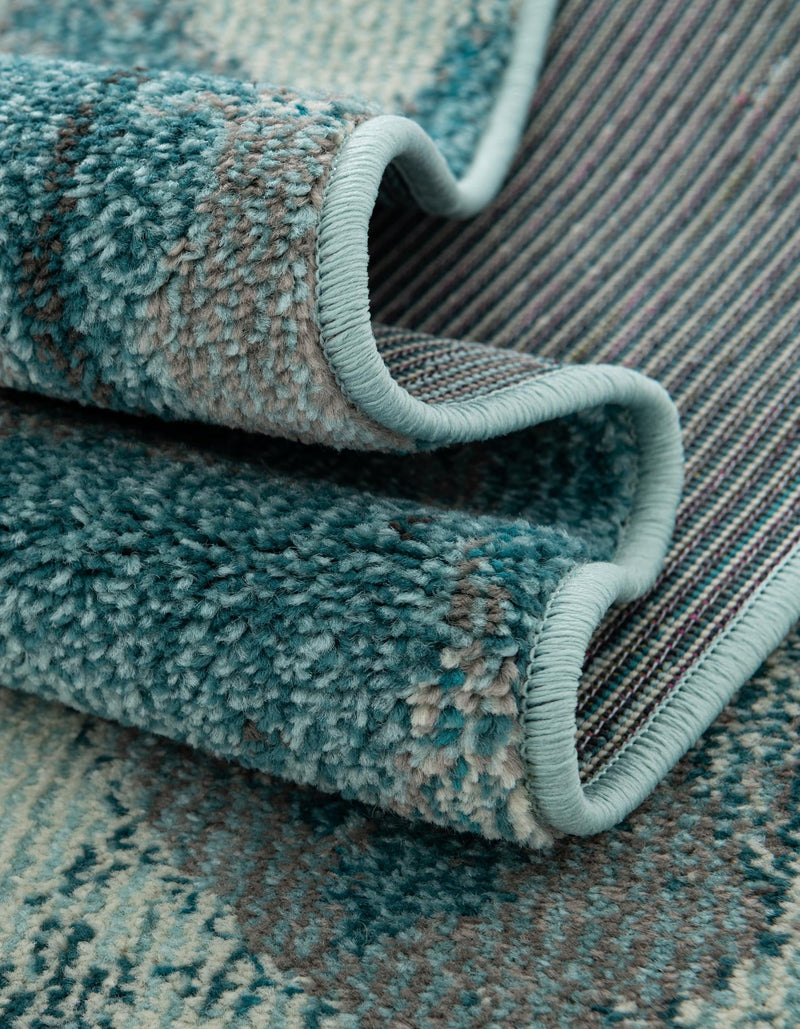 Sorrento Shores Collection Area Rug -  Praiano Rectangle Light Blue  lifestyle 13