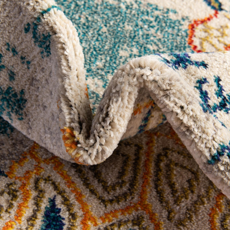 Sorrento Shores Collection Area Rug -  Massa Rectangle Beige  lifestyle 17