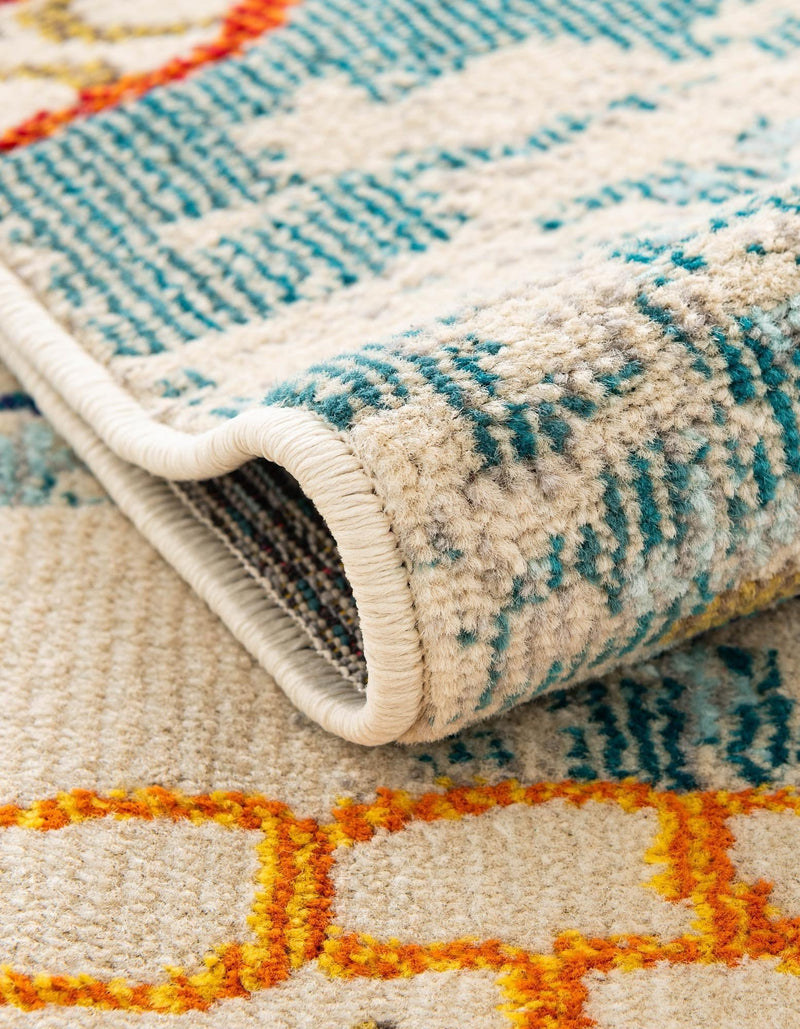 Sorrento Shores Collection Area Rug -  Massa Rectangle Beige  lifestyle 18