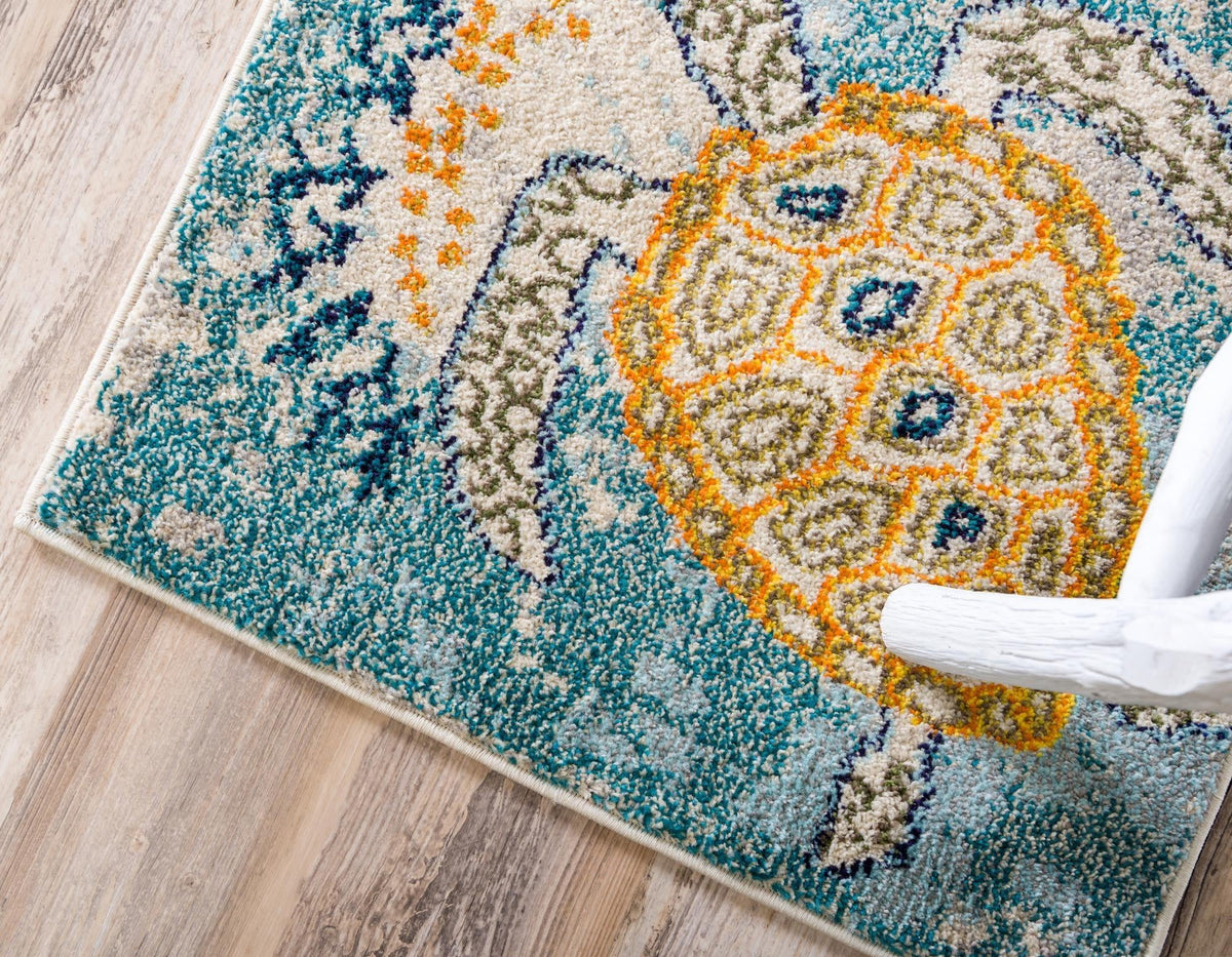 Sorrento Shores Collection Area Rug -  Massa Runner Beige  lifestyle 52