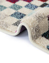 Chromatic Oasis Collection Area Rug -  Flora Rectangle Multi  lifestyle 10