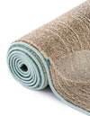 Chromatic Oasis Collection Area Rug -  Zephyr Rectangle Blue  lifestyle 27