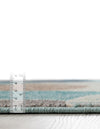 Chromatic Oasis Collection Area Rug -  Zephyr Rectangle Blue  lifestyle 9