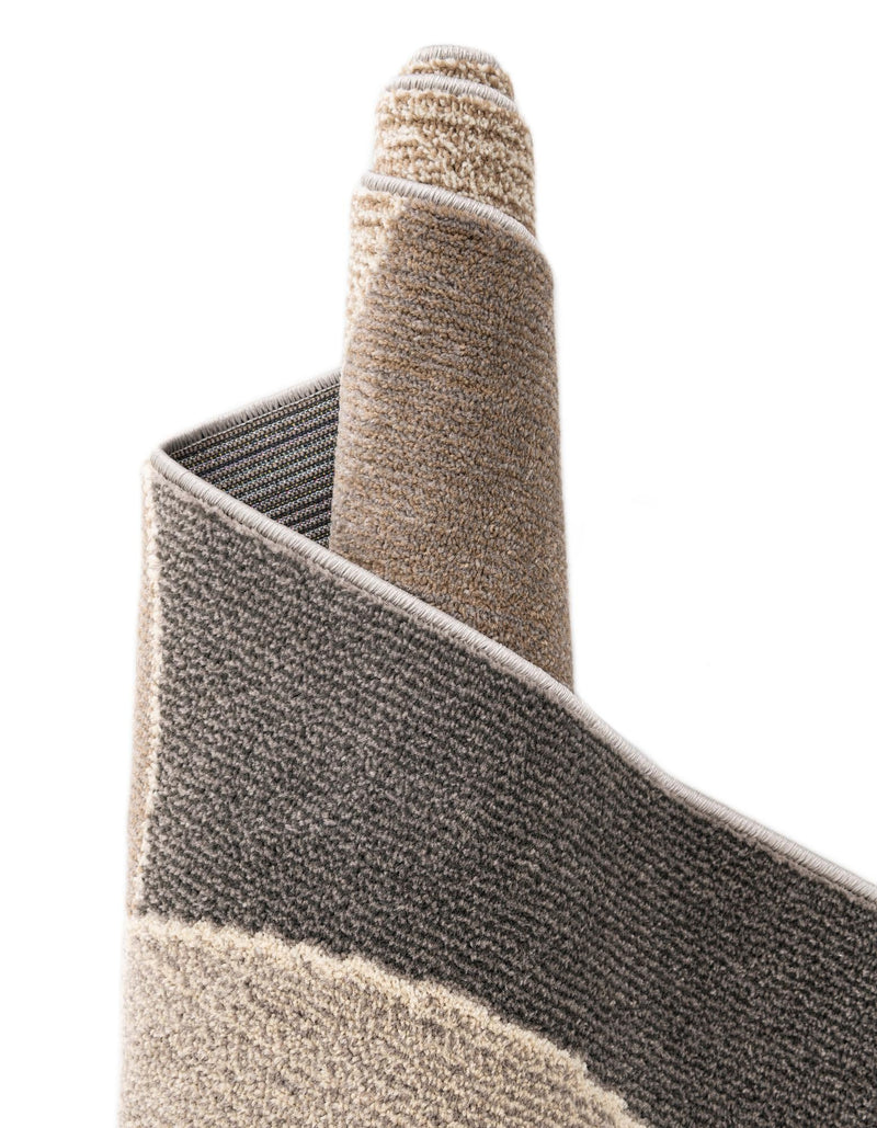 Chromatic Oasis Collection Area Rug -  Zephyr Rectangle Gray  lifestyle 26