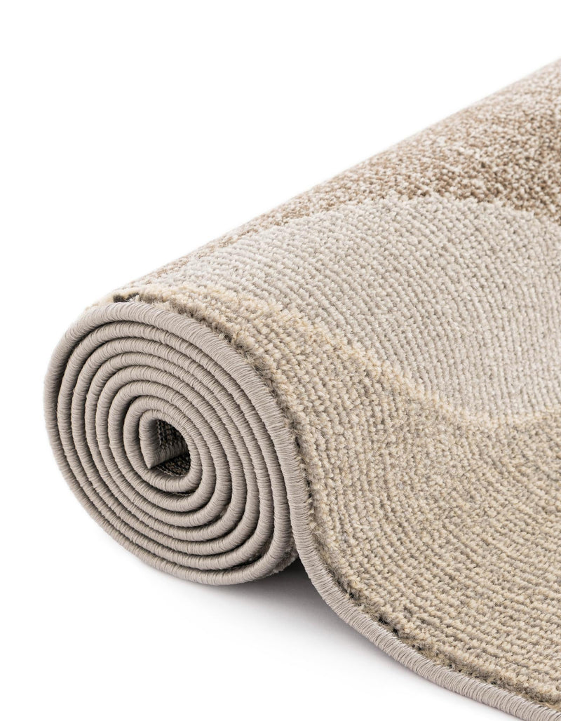 Chromatic Oasis Collection Area Rug -  Zephyr Rectangle Gray  lifestyle 28