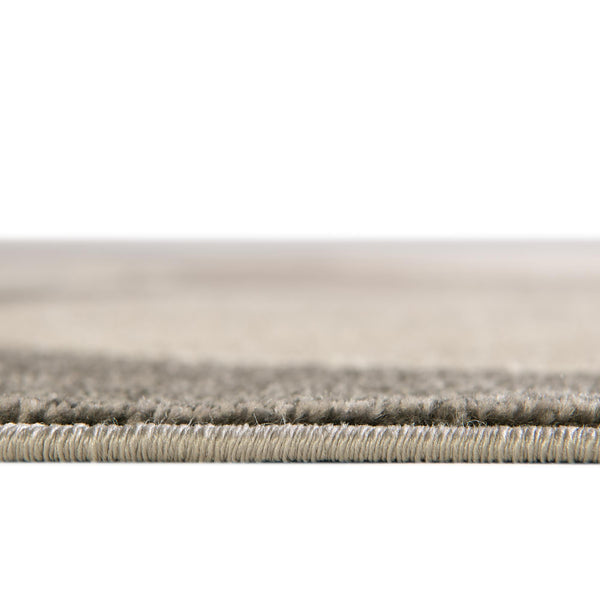 Chromatic Oasis Collection Area Rug -  Zephyr Round Gray  lifestyle 41