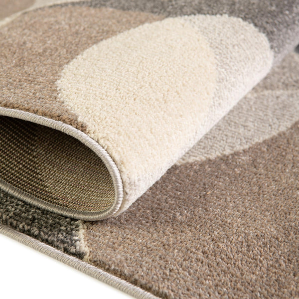 Chromatic Oasis Collection Area Rug -  Zephyr Round Gray  lifestyle 51