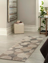 Chromatic Oasis Collection Area Rug -  Zephyr Runner Gray  lifestyle 41
