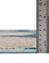 Chromatic Oasis Collection Area Rug -  Zephyr Rectangular Navy Blue  lifestyle 36