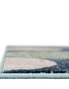 Chromatic Oasis Collection Area Rug -  Zephyr Rectangular Navy Blue  lifestyle 38