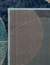 Chromatic Oasis Collection Area Rug -  Zephyr Rectangular Navy Blue  lifestyle 40