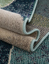 Chromatic Oasis Collection Area Rug -  Zephyr Rectangular Navy Blue  lifestyle 45