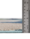 Chromatic Oasis Collection Area Rug -  Zephyr Rectangle Navy Blue  lifestyle 25