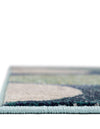 Chromatic Oasis Collection Area Rug -  Zephyr Rectangle Navy Blue  lifestyle 27
