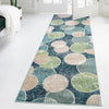 Chromatic Oasis Collection Area Rug -  Zephyr Runner Navy Blue  lifestyle 66