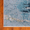 Chromatic Oasis Collection Area Rug -  Serene Rectangle Light Blue  lifestyle 19