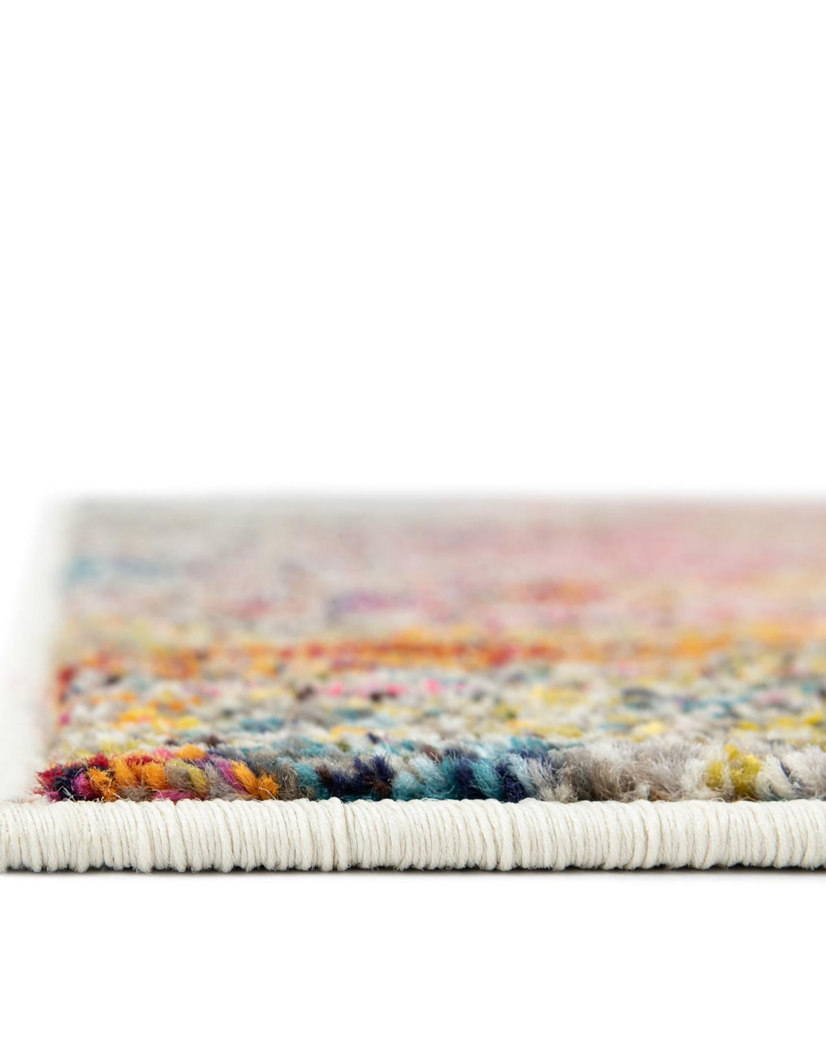 Chromatic Oasis Collection Area Rug -  Azure Rectangle Beige  lifestyle 7