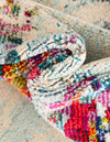 Chromatic Oasis Collection Area Rug -  Blush Rectangle Multi  lifestyle 17