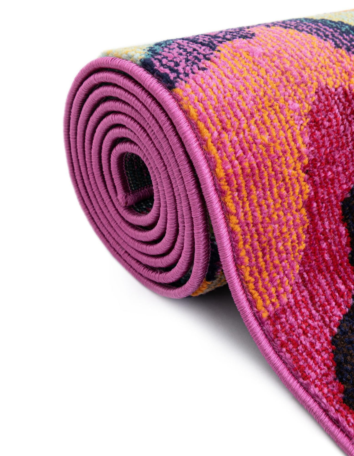 Chromatic Oasis Collection Area Rug -  Dapple Rectangle Multi  lifestyle 12