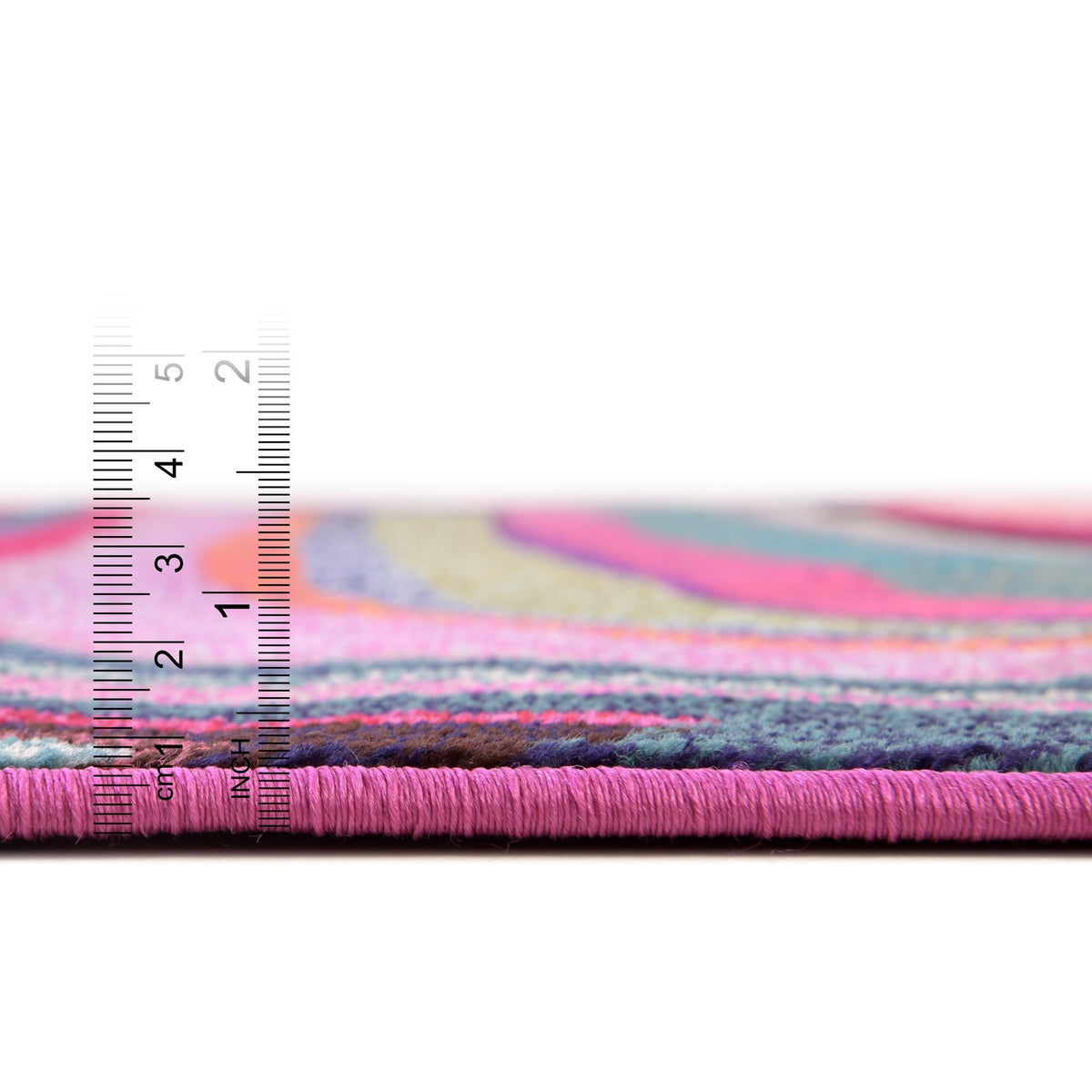 Chromatic Oasis Collection Area Rug -  Dapple Rectangle Multi  lifestyle 17