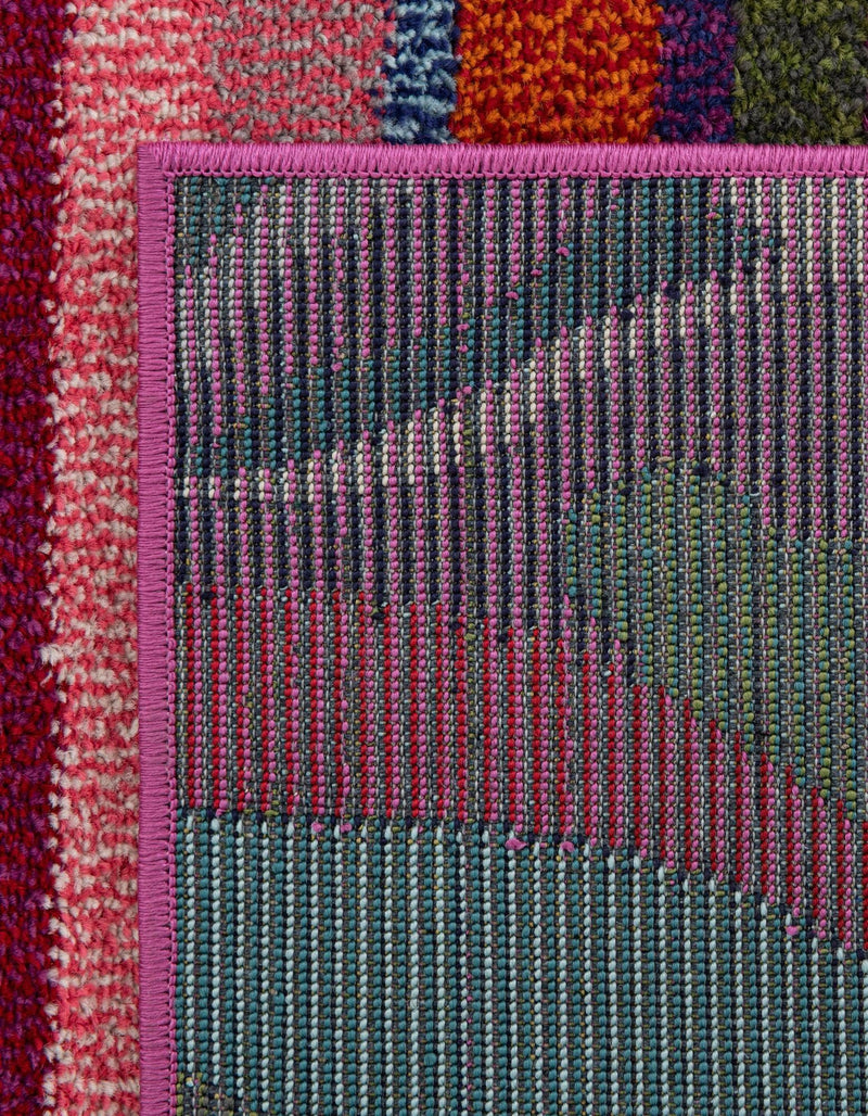 Chromatic Oasis Collection Area Rug -  Dapple Rectangle Multi  lifestyle 22