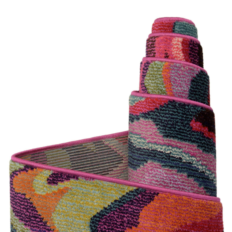 Chromatic Oasis Collection Area Rug -  Dapple Rectangle Multi  lifestyle 23