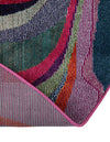 Chromatic Oasis Collection Area Rug -  Dapple Round Multi  lifestyle 49