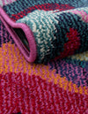 Chromatic Oasis Collection Area Rug -  Dapple Runner Multi  lifestyle 51