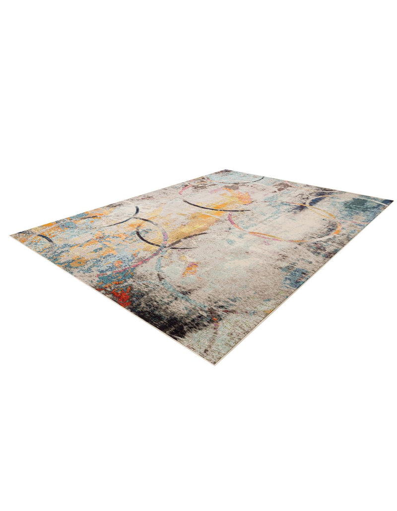 Chromatic Oasis Collection Area Rug -  Fresco Rectangle Multi  lifestyle 5
