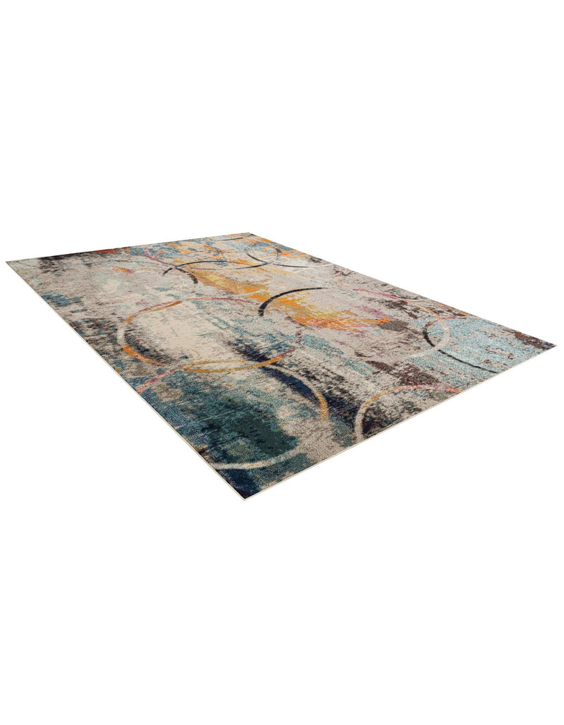 Chromatic Oasis Collection Area Rug -  Fresco Rectangle Multi  lifestyle 6