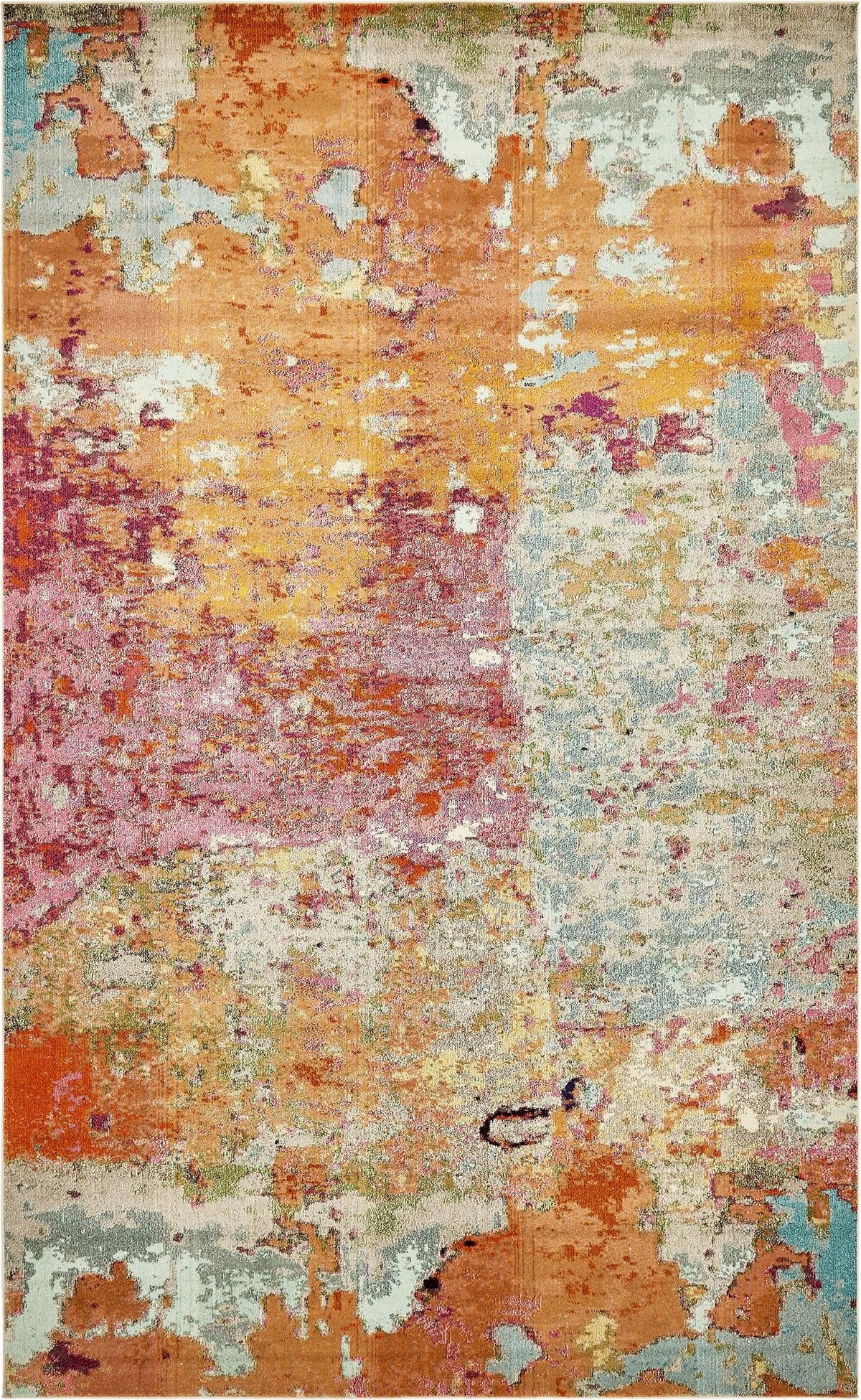 Chromatic Oasis Collection Area Rug -  Haven Rectangular Multi  lifestyle 11