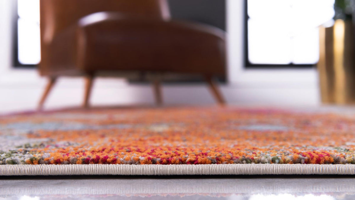 Chromatic Oasis Collection Area Rug -  Haven Rectangle Multi  lifestyle 5