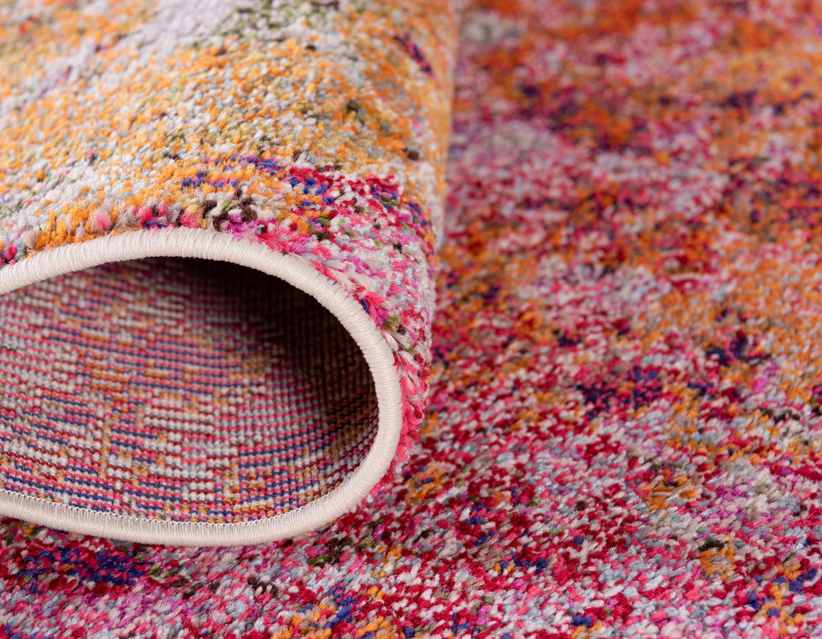 Chromatic Oasis Collection Area Rug -  Haven Rectangle Multi  lifestyle 7